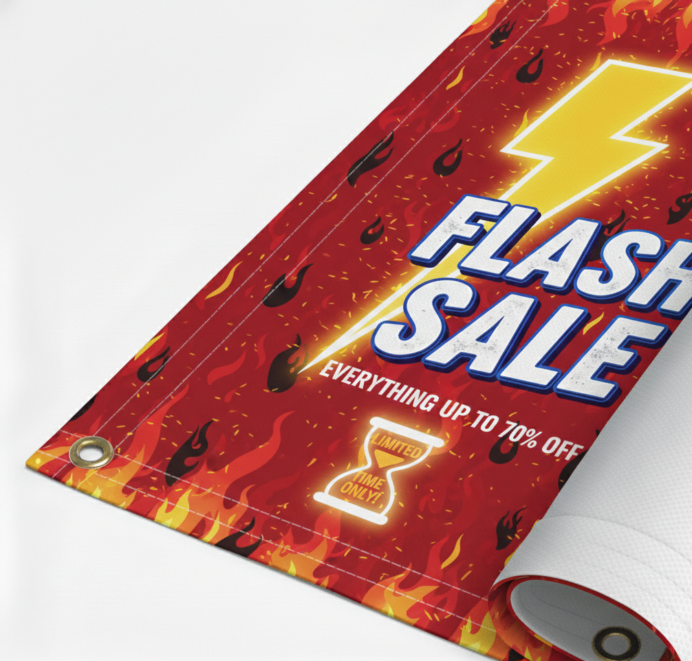 18oz. Blockout Banners