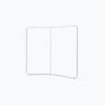 8ft Curve Tension Fabric Display (Hardware Only)