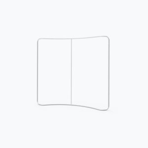 8ft Curve Tension Fabric Display (Hardware Only)