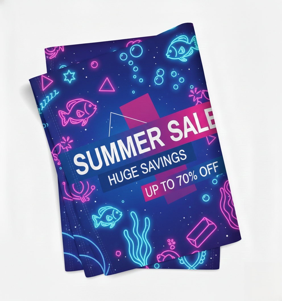 9oz. Fabric Banner
