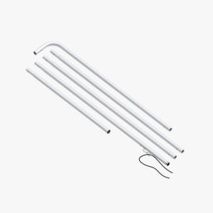 rectangle flag rods
