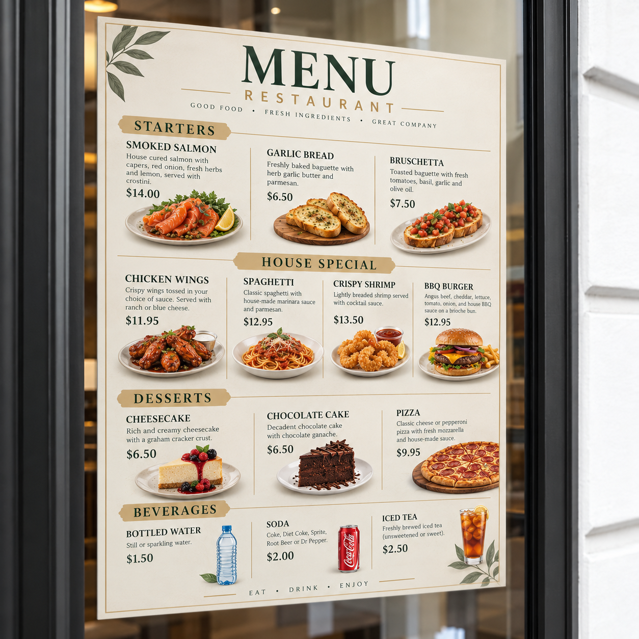 Premium Window Cling