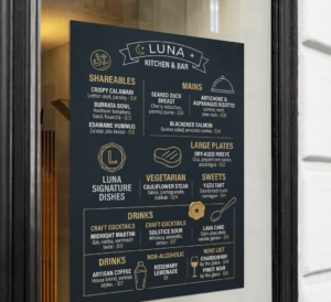 Premium window cling for vibrant, removable graphics on glass surfaces, storefronts, and promotional displays.