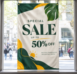 blockout fabric banner