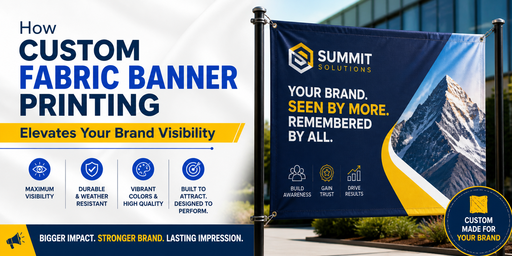 Custom Fabric Banner Printing