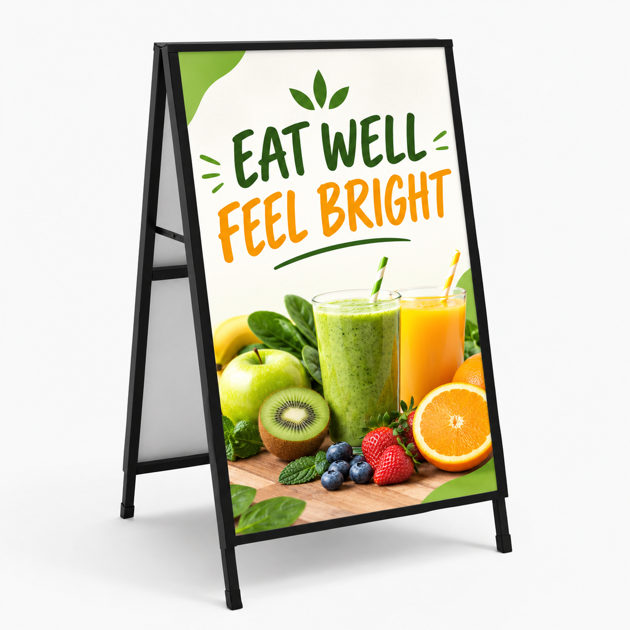 Metal A-Frame Sidewalk Signs